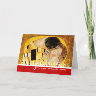 Cartes Pour Fêtes Annuelles Gustav Klimt La Peinture Classique Du Kiss
