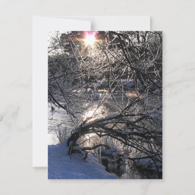 Cartes Pour Fêtes Annuelles Hafren de Cold River (Devant)