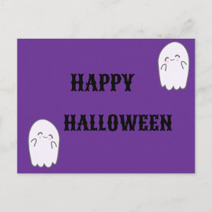 Cartes Pour Fêtes Annuelles Halloween fantôme mignon