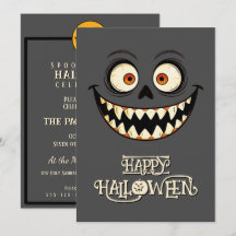 HALLOWEEN - Friendly Scary Pumpkin Face 2