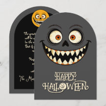 HALLOWEEN - Friendly Scary Pumpkin Face 2