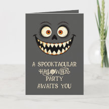 HALLOWEEN - Visage de citrouille effrayant amical