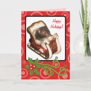 Cartes Pour Fêtes Annuelles Hamster