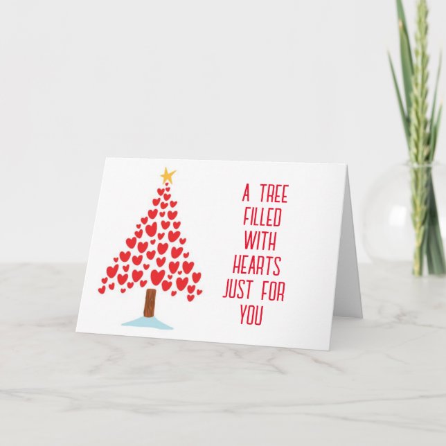 CARTES POUR FÊTES ANNUELLES HANG QUELQUES MISTLETOE ET CÉLÉBRER "NOUS" (Devant)