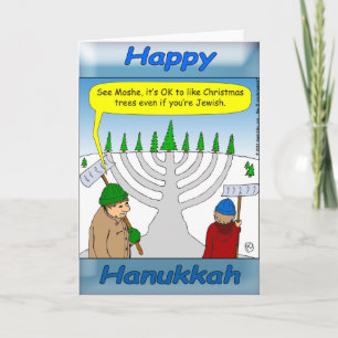 Cartes Pour Fêtes Annuelles Hanoukka et Noël