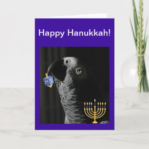 Cartes Pour Fêtes Annuelles Hanoukka grise du Congo