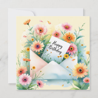 Cartes Pour Fêtes Annuelles Happy birthday my friend. Greeting card