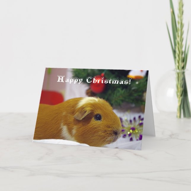 Cartes Pour Fêtes Annuelles Happy Christmas (Devant)
