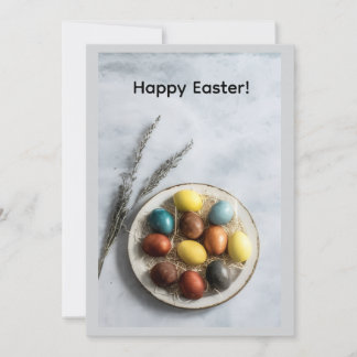Cartes Pour Fêtes Annuelles Happy Easter Greeting Card