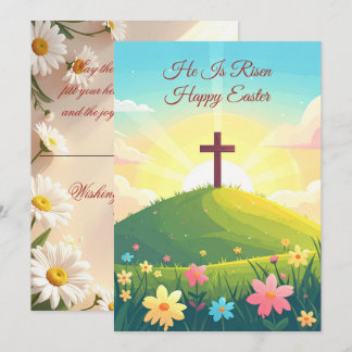 Cartes Pour Fêtes Annuelles Happy Easter Greeting Card – Cute Bunny Easter Egg