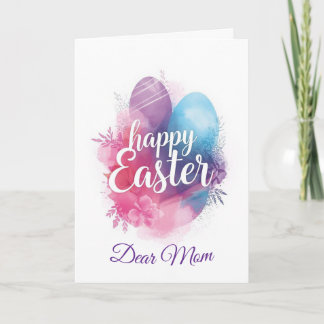 Cartes Pour Fêtes Annuelles Happy Easter Mom , Personalized Easter funnyBunny