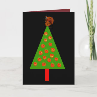 CARTES POUR FÊTES ANNUELLES HAPPY HALLOWGIVEMAS