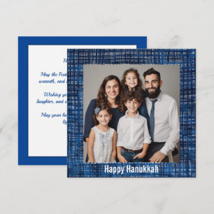 Cartes Pour Fêtes Annuelles 🕎 Happy Hanoukka, texte personnalisé
