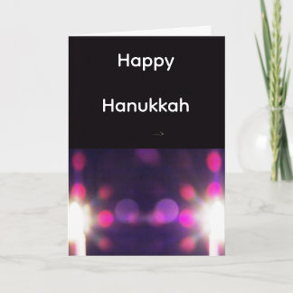 Cartes Pour Fêtes Annuelles Happy Hanukkah