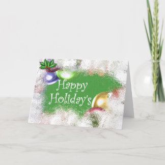 Cartes Pour Fêtes Annuelles Happy Holiday&apos ; s