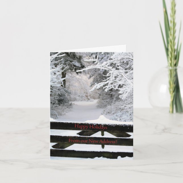 Cartes Pour Fêtes Annuelles Happy Holidays (Devant)