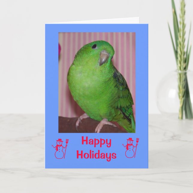 Cartes Pour Fêtes Annuelles Happy Holidays snowmen (Devant)