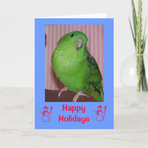 Cartes Pour Fêtes Annuelles Happy Holidays snowmen