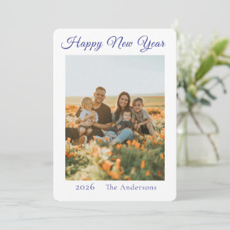 Cartes Pour Fêtes Annuelles Happy New Year Photo