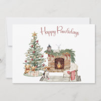 Happy Pawlidays Chien Design - Beagle