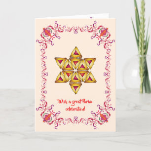 Cartes Pour Fêtes Annuelles Happy Purim Festival Hamantaschen cookies Vintages