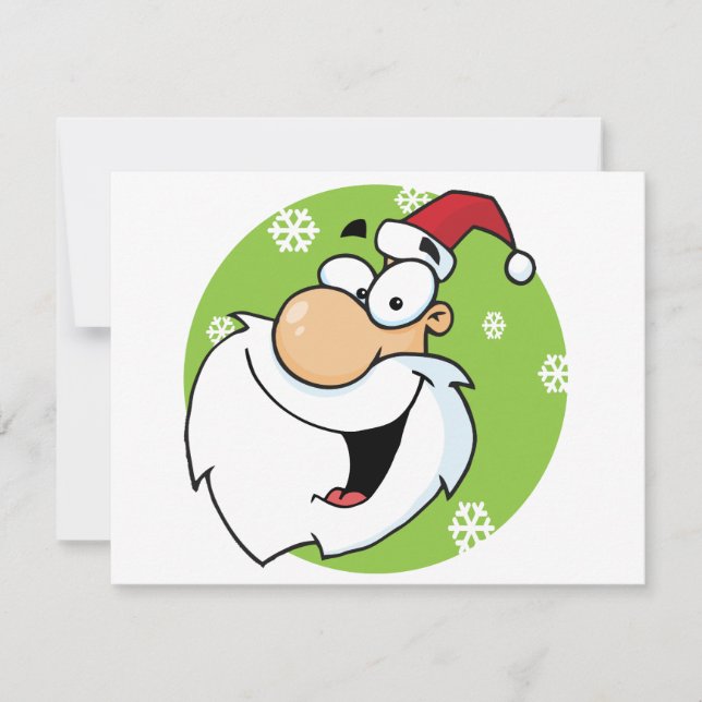 Cartes Pour Fêtes Annuelles Happy Santa Clause T-shirts et cadeaux (Devant)