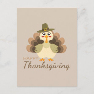 Cartes Pour Fêtes Annuelles Happy Thanksgiving