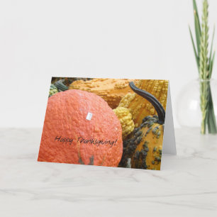 Cartes Pour Fêtes Annuelles Happy Thanksgiving