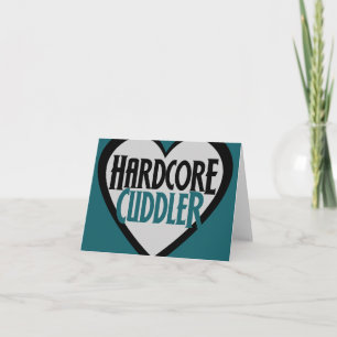 Cartes Pour Fêtes Annuelles Hardcore Cuddler