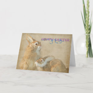 Cartes Pour Fêtes Annuelles Hares Hoppy