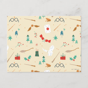 Cartes Pour Fêtes Annuelles Harry Potter   Motif d'icône de vacances