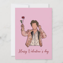Harry Valentines Day Card/ fangirls/pour fans/ hs