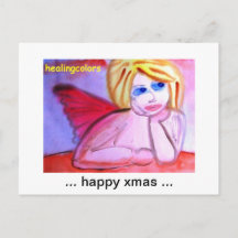 healingcolors holiday postcard