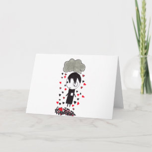 Cartes Pour Fêtes Annuelles Heart pile