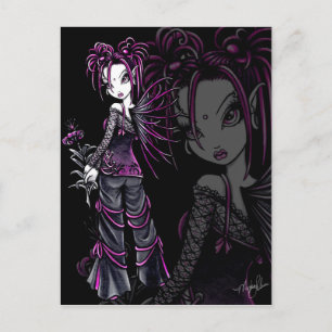 Cartes Pour Fêtes Annuelles "Heather" Rose Valentine's Day Flower Postc