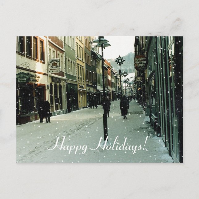 Cartes Pour Fêtes Annuelles Heidelberg, Allemagne Joyuses Fêtes ! (Devant)
