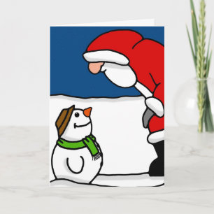 Cartes Pour Fêtes Annuelles Hello M. Santa
