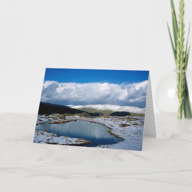 Cartes Pour Fêtes Annuelles Helvellyn Angleterre (Devant)