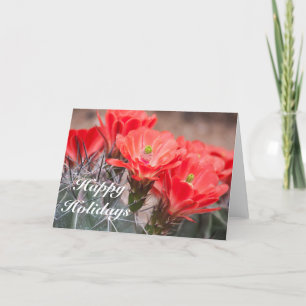 Cartes Pour Fêtes Annuelles Hérisson Cactus Joyeuses Fêtes