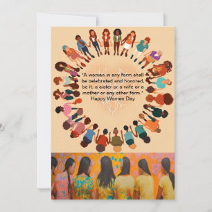 Cartes Pour Fêtes Annuelles "HerStory : Voiture de voeux pour la Journée inter