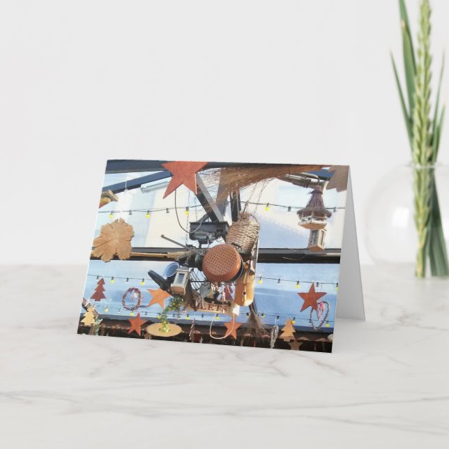 Cartes Pour Fêtes Annuelles Heure d'hiver (Devant)
