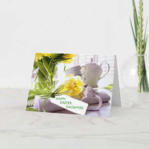 CARTES POUR FÊTES ANNUELLES HEUREUSE FILLE DE PÂQUES U R LOVED