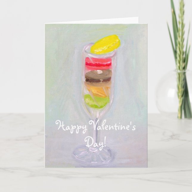 CARTES POUR FÊTES ANNUELLES HEUREUSE SAINTE-VALENTIN ! (Devant)