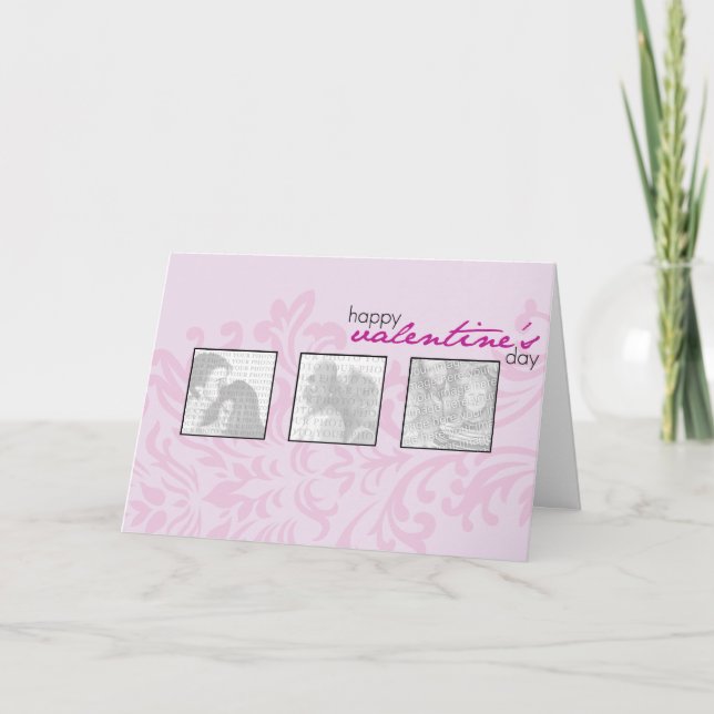Cartes Pour Fêtes Annuelles Heureuse Sainte-Valentin (Devant)