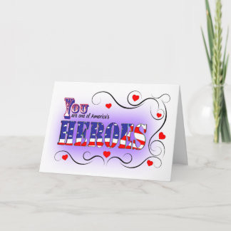 Cartes Pour Fêtes Annuelles Heureuse Sainte-Valentin à un héros américain avec