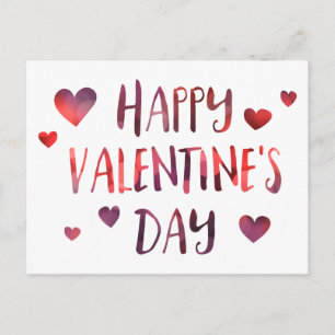 Cartes Pour Fêtes Annuelles heureuse Sainte-Valentin bokeh
