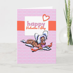 Cartes Pour Fêtes Annuelles Heureuse Sainte-Valentin chinois arrêté
