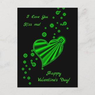 Cartes Pour Fêtes Annuelles Heureuse Sainte-Valentin - Coeur arc-en-ciel avec 