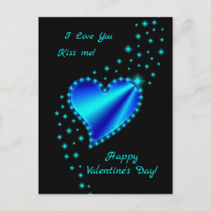 Cartes Pour Fêtes Annuelles Heureuse Sainte-Valentin - Coeur arc-en-ciel avec