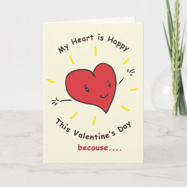 Cartes Pour Fêtes Annuelles Heureuse Sainte-Valentin de tante spéciale ! (Devant)